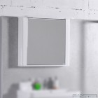 Зеркальный шкаф Fancy Marble MC-800 Carla (76x70) белый